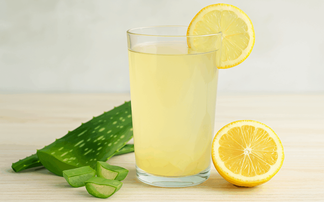 Aloe Vera & Zitrone: Der Detox-Drink mit der doppelten Kraft am Morgen