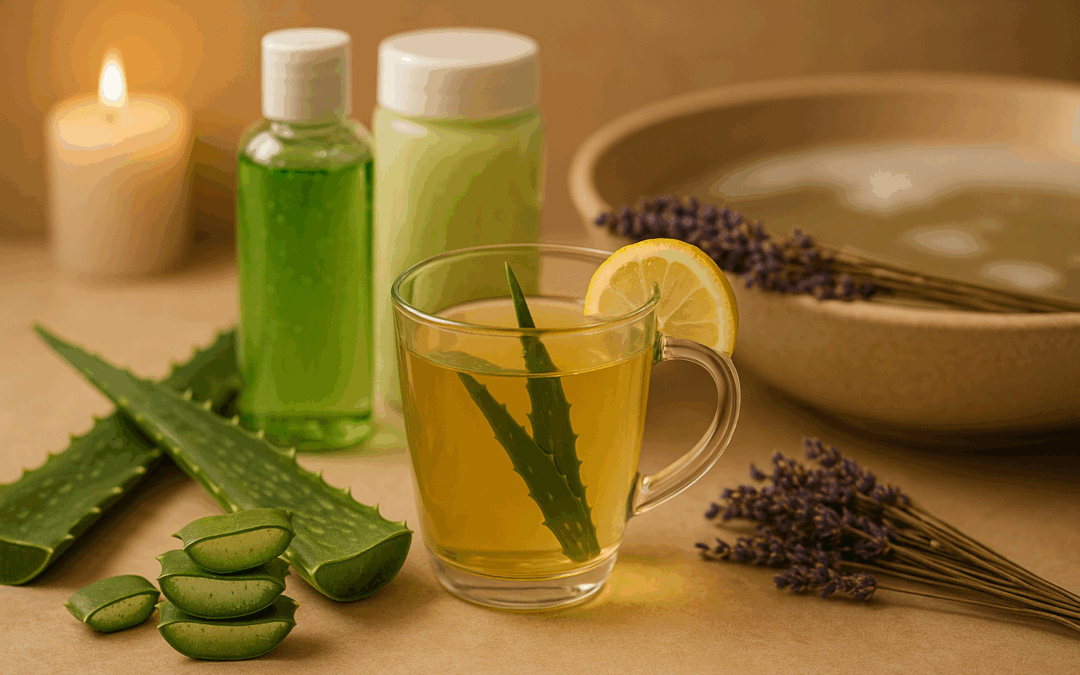 Entspannung mit Aloe-Vera: Von Tees bis zu Bädern